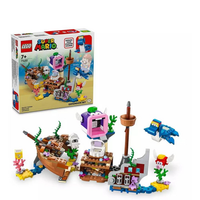 LEGO Super Mario Dorrie's Sunken Shipwreck Adventure Expansion Set 71432 mulveys.ie nationwide shipping