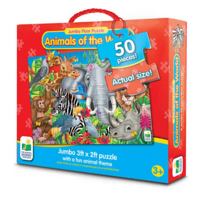 Animals of the World Jumbo Floor Puzzle mulveys.ie nationwide shipping