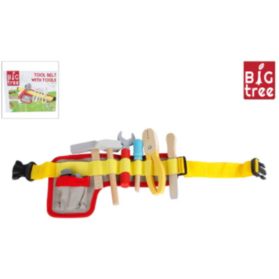 BIG TREE TOOL BELT WITH WOODEN TOOLS 25CM mulveys.ie nationwide shipping