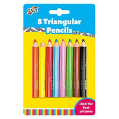Galt 8 Triangular Pencils mulveys.;ie nationwide shipping
