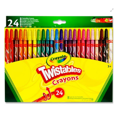 Crayola Pkt.24 Twistables Crayons mulveys.ie nationwide shipping