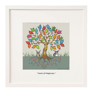BELINDA NORTHCOTE FRAMED PRINT 'ROOTS OF HAPPINESS' mulveys.ie nationwide shipping