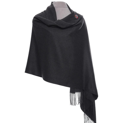 Zelly  Charcoal  Scarf mulveys.ie nationwide shipping