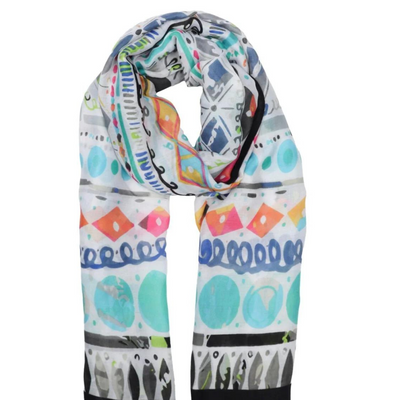 Zelly Abstract Scarf
