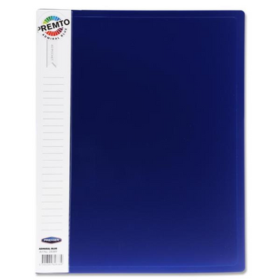 Premto * A4 40 Pocket Display Book - Admiral Blue mulveys.ie nationwide shipping