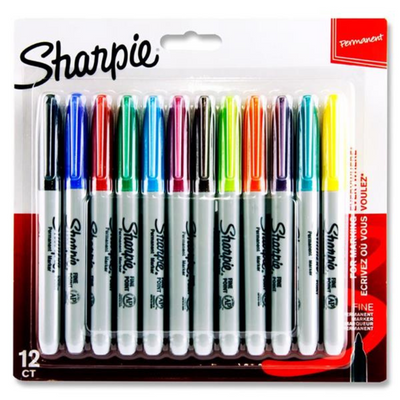 Sharpie Card 12 Fine Markers mulveys.ie nationwide shipping