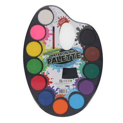 World of Colour 12Pce Watercolour Paint Palette mulveys.ie nationwide shipping