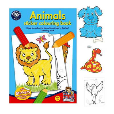 Orchard Toys Animals Sticker & Colouring Book mulveys.ie nationwide shipping