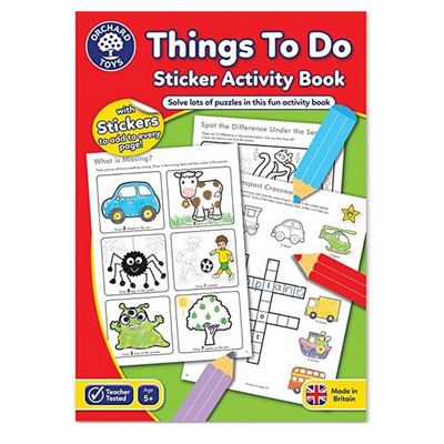 Orchard Toys Things To Do Sticker Colouring Book mulveys.ie nationwide shipping