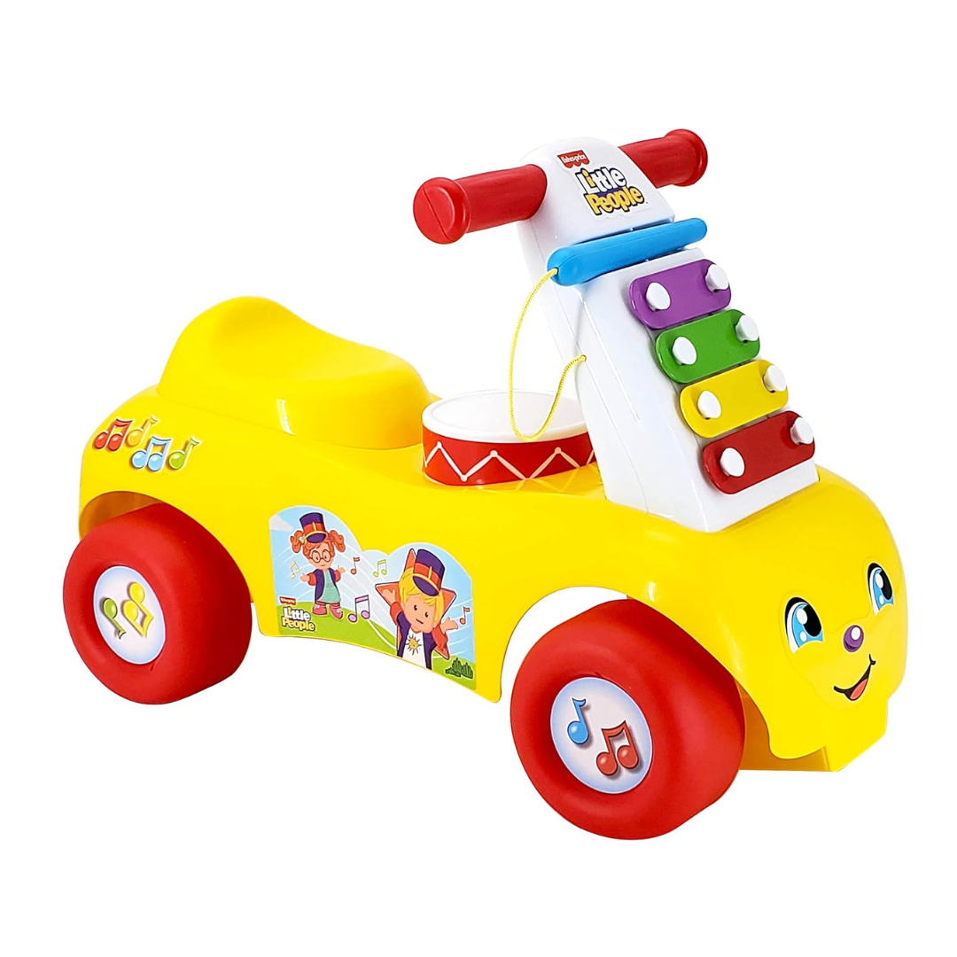 Fisher price little people online ride on car