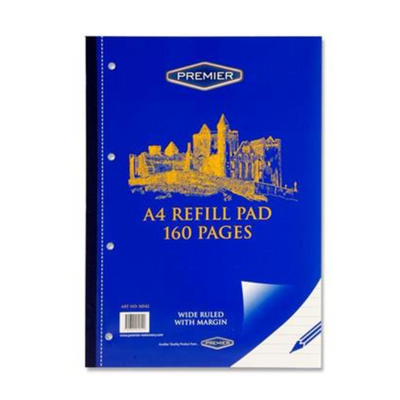 Refill Pad A4 160pg  mulveys.ie nationwide shipping