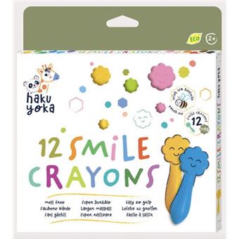 Haku Yoka Smile Crayons - 12 Colours