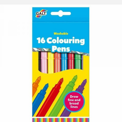 16 Colouring Pens – Washable mulveys.ie nationwide shippins