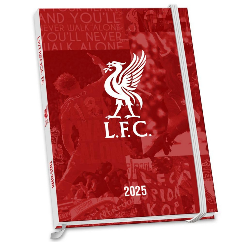 2025 Diary Liverpool FC Week to View A5 Football Diary  mulveys.ie nationwide shipping