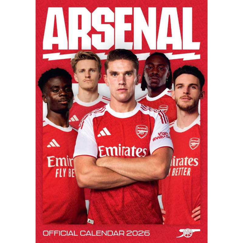 2026 CALENDAR ARSENAL FC MEN&