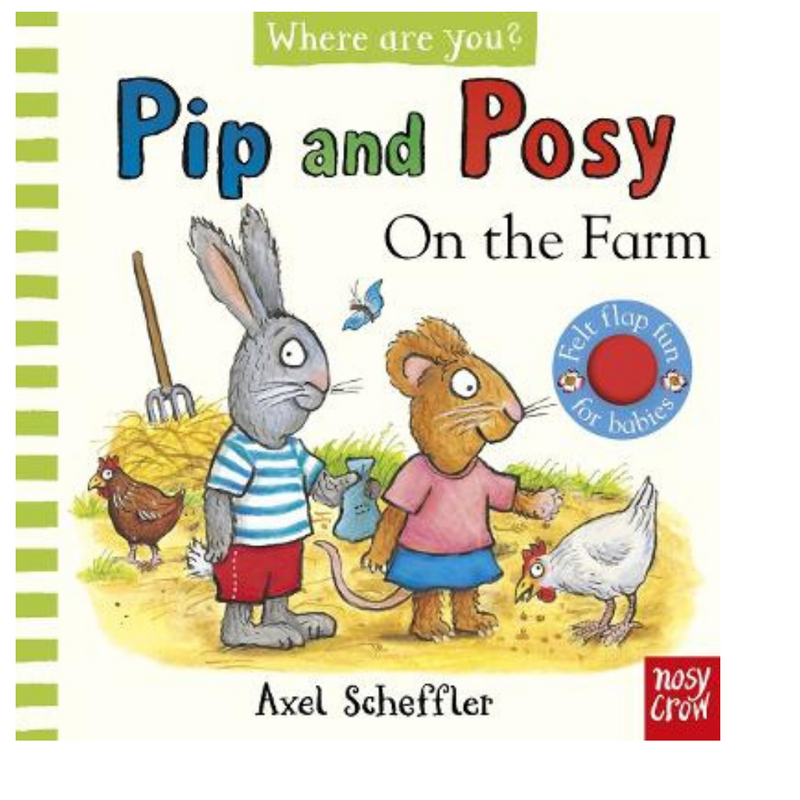 Pip and Posy on the farm