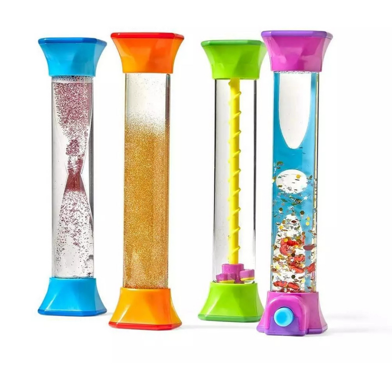 Sensory Fidget Tubes  Set of 4