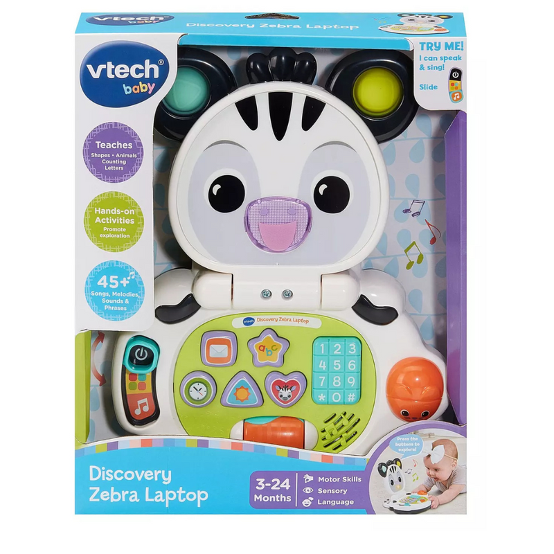 VTech Discovery Zebra Laptop