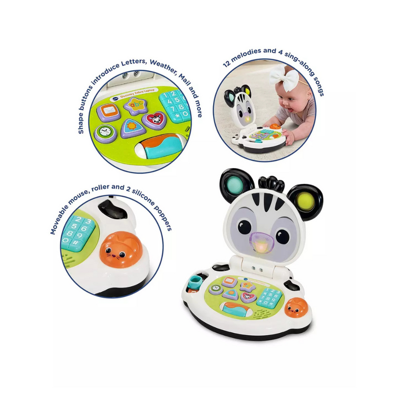 VTech Discovery Zebra Laptop