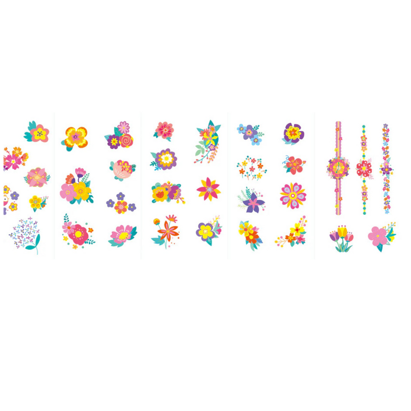Nail Stickers & Tattoos Flower