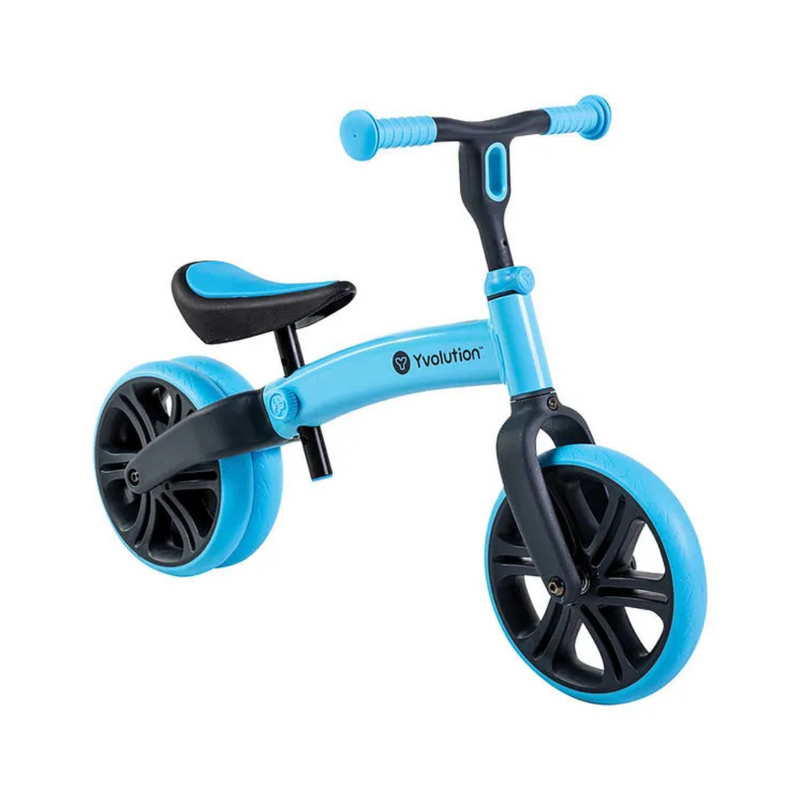 Yvolution Velo Junior Balance Bike Blue | Adjustable