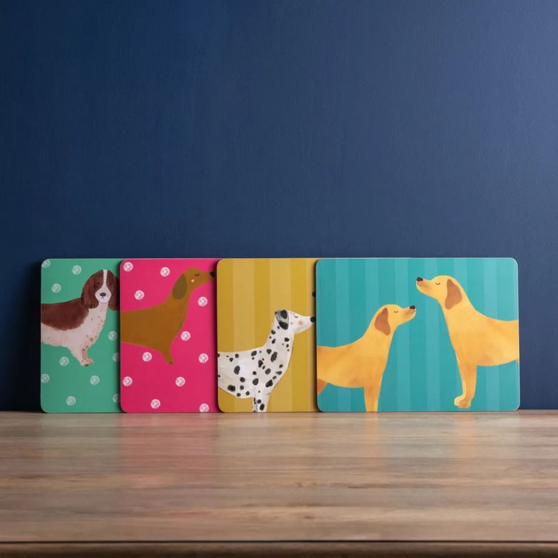 Creative Tops Standard Placemats, Set of Four, Dog Standard