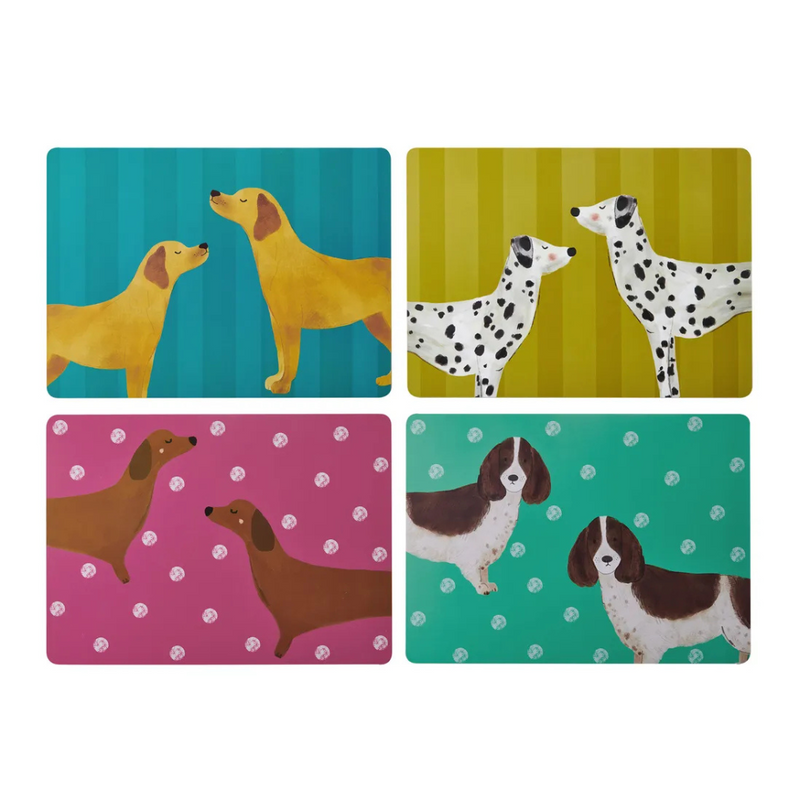 Creative Tops Placemats 4 Large dog
