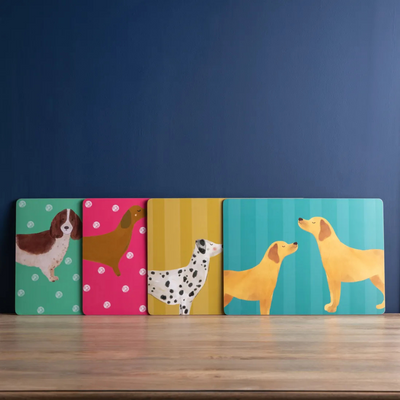 Creative Tops Placemats 4 Large dog