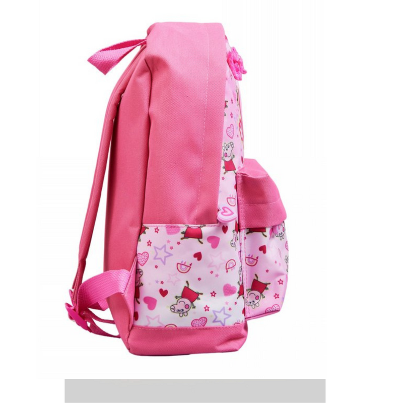 Peppa Pig Girls School Bag Toddler Backpack Pink