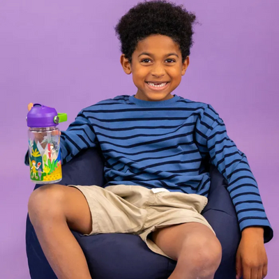 Floss & Rock Drinks Bottle Dino