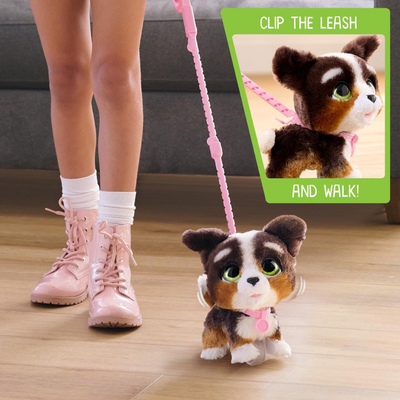 FurReal Walk-A-Lots Bernedoodle Interactive Toy