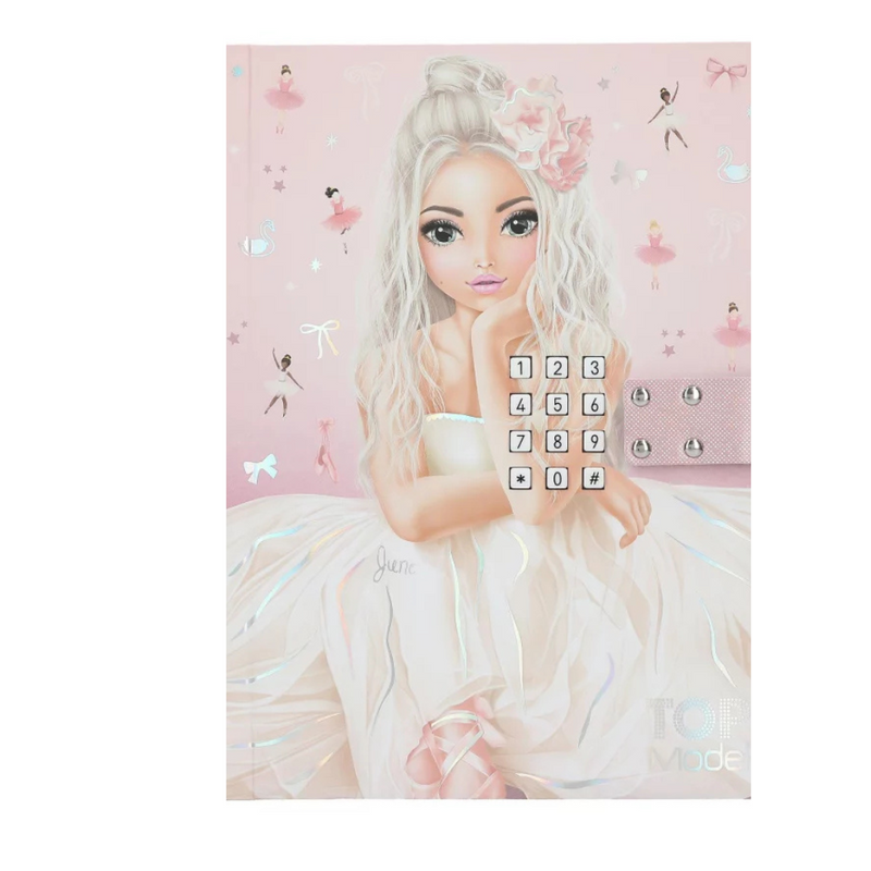 TOP Model secret code diary with sound BALLET