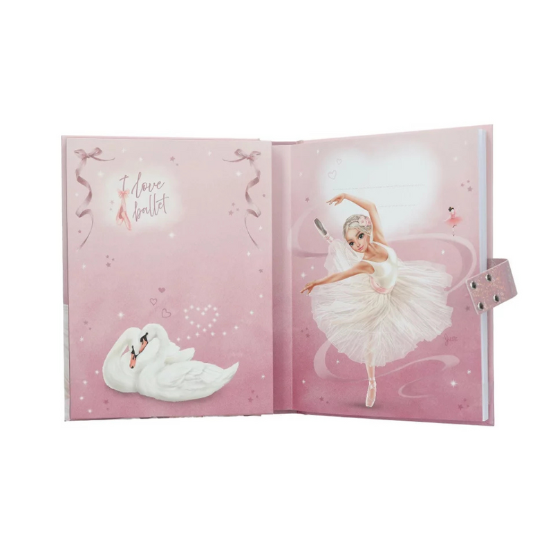 TOP Model secret code diary with sound BALLET
