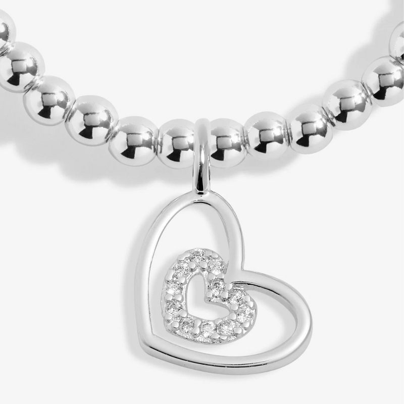 A Little Happy Birthday Auntie Silver Plated Bracelet 7408