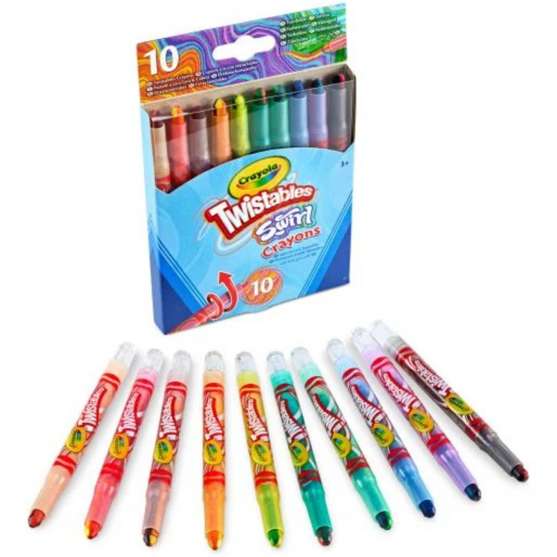 Crayola 12 Swirl Mini Twistable Crayons