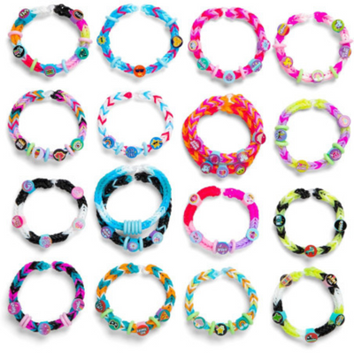 Rainbow Loom Beadmoji Deluxe Kit Bracelet Maker with Unique Messaging Beads