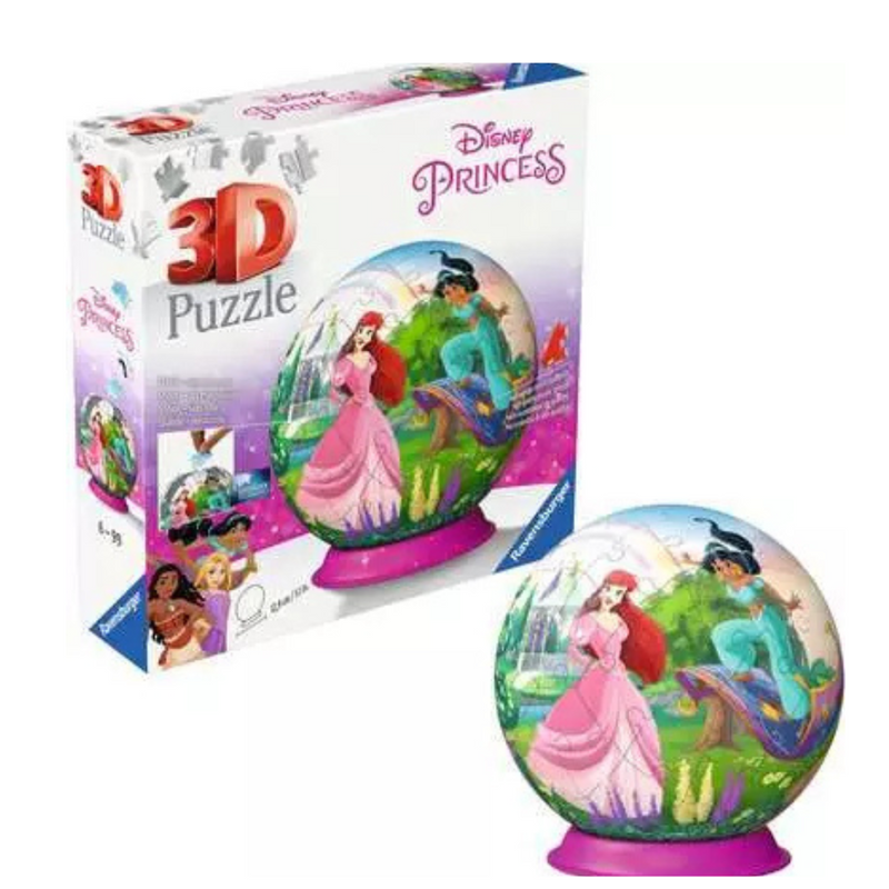 3D Puzzle Ball Disney Princess - 72 Pieces