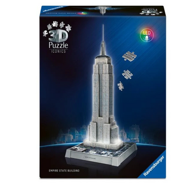 3D Puzzle Iconics: Empire State Building - with light mulveys.ie nationwide shipping