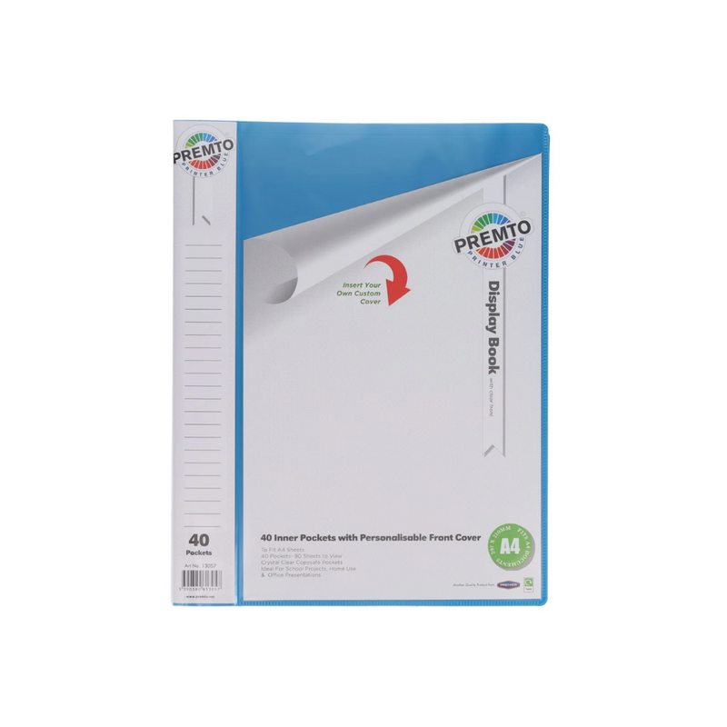BLUE DISPLAY FOLDER MULVEYS.IE