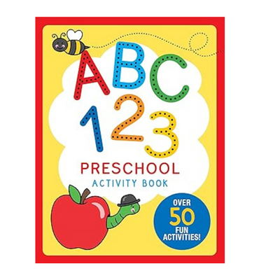 ABC 123 Preschool Activity Book mulveys.ie nationwide shippping
