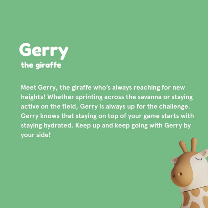 ASOBU WATER BOTTLE GIRAFFE. MULVEYS.IE