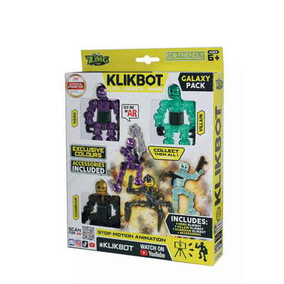 Klikbot Galaxy - 3 Figure Set with Accessories mulveys.ie nationwide shipping