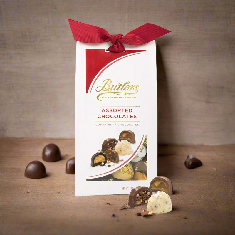Butlers Assorted Twist wrap Chocolates 170g . mulveys.ie nationwide shipping