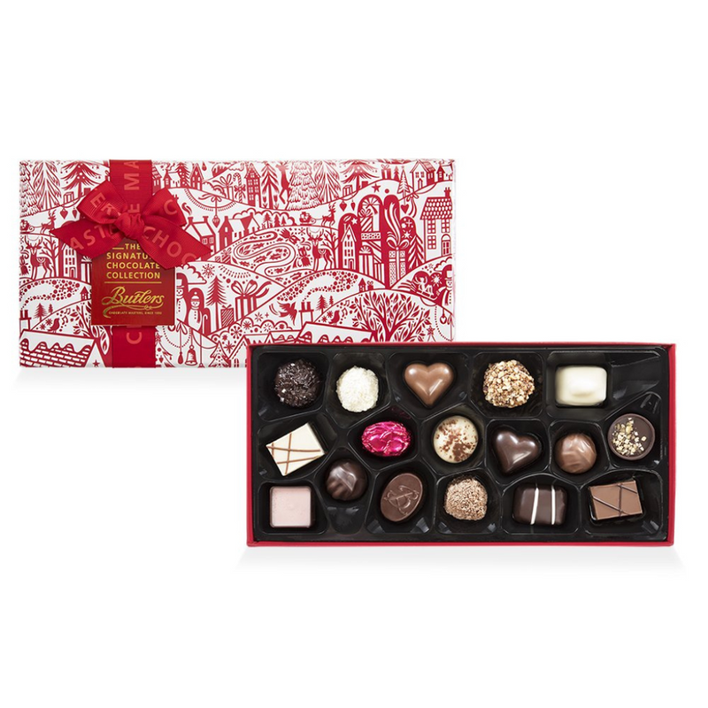 Butlers Gift wrapped Signature Christmas Assortment 250g  mulveys.ie nationwide shipping