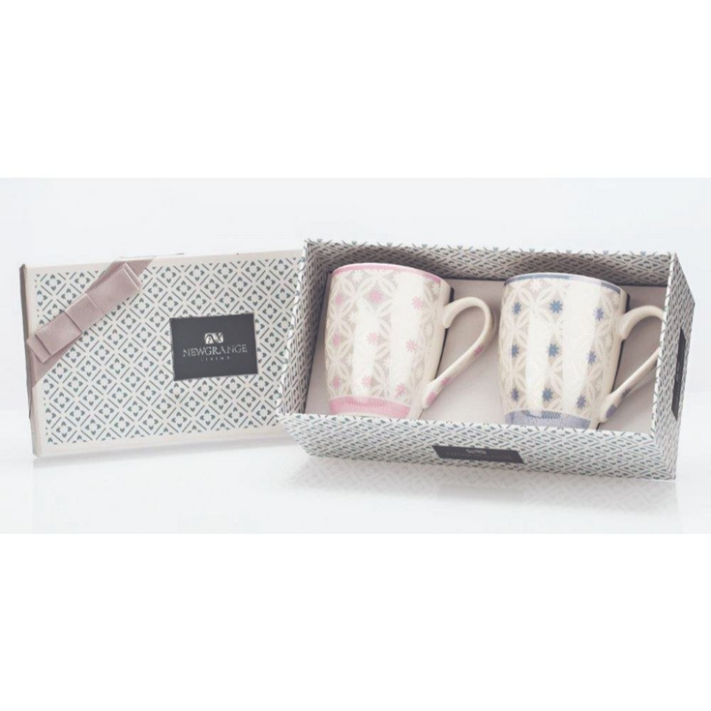 Newgrange Living Emily Bone China Mug Pair mulvleys.ie nationwide shipping