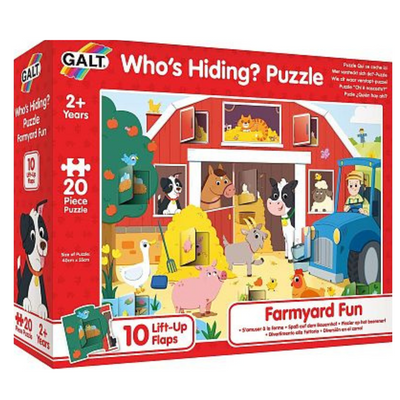 Who's Hiding? Farmyard Fun mulveys.ie nationwide shipping