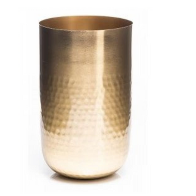 Artmoda Gold Vase 13 x 23cm mulveys.ie nationwide shipping