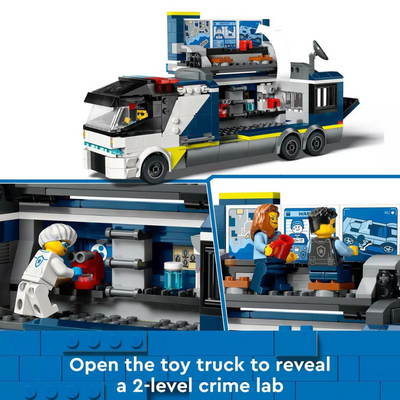 LEGO City Police Mobile Crime Lab Truck Toy 60418 mulveys.ie nationwide shipping