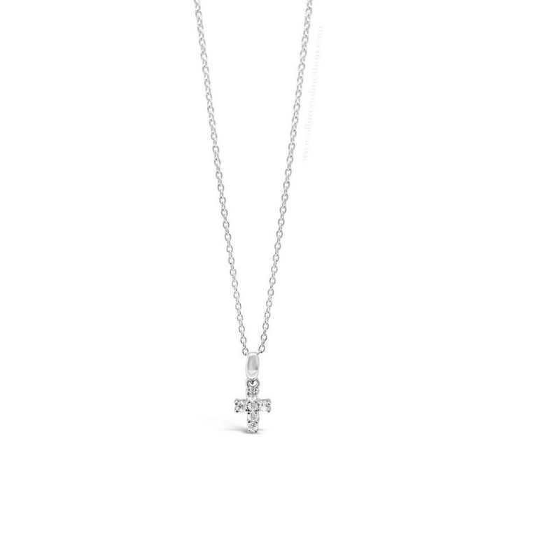 Absolute Kids Collection HCC107 Silver Cross And Chain mulveys.ie nationwide shipping