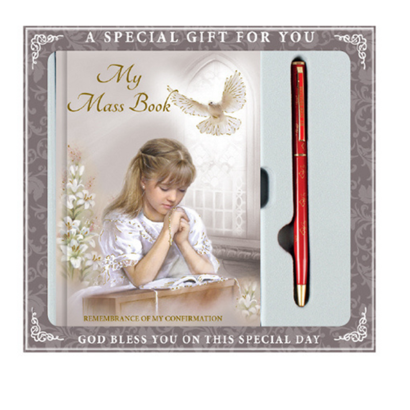 Confirmation Gift Set/Girl Book & Pen mulveys.ie nationwide shipping